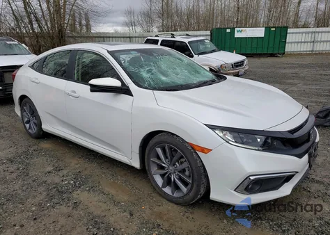 2019 Honda Civic Exl из США, поврежденный, VIN JHMFC1F74KX004167